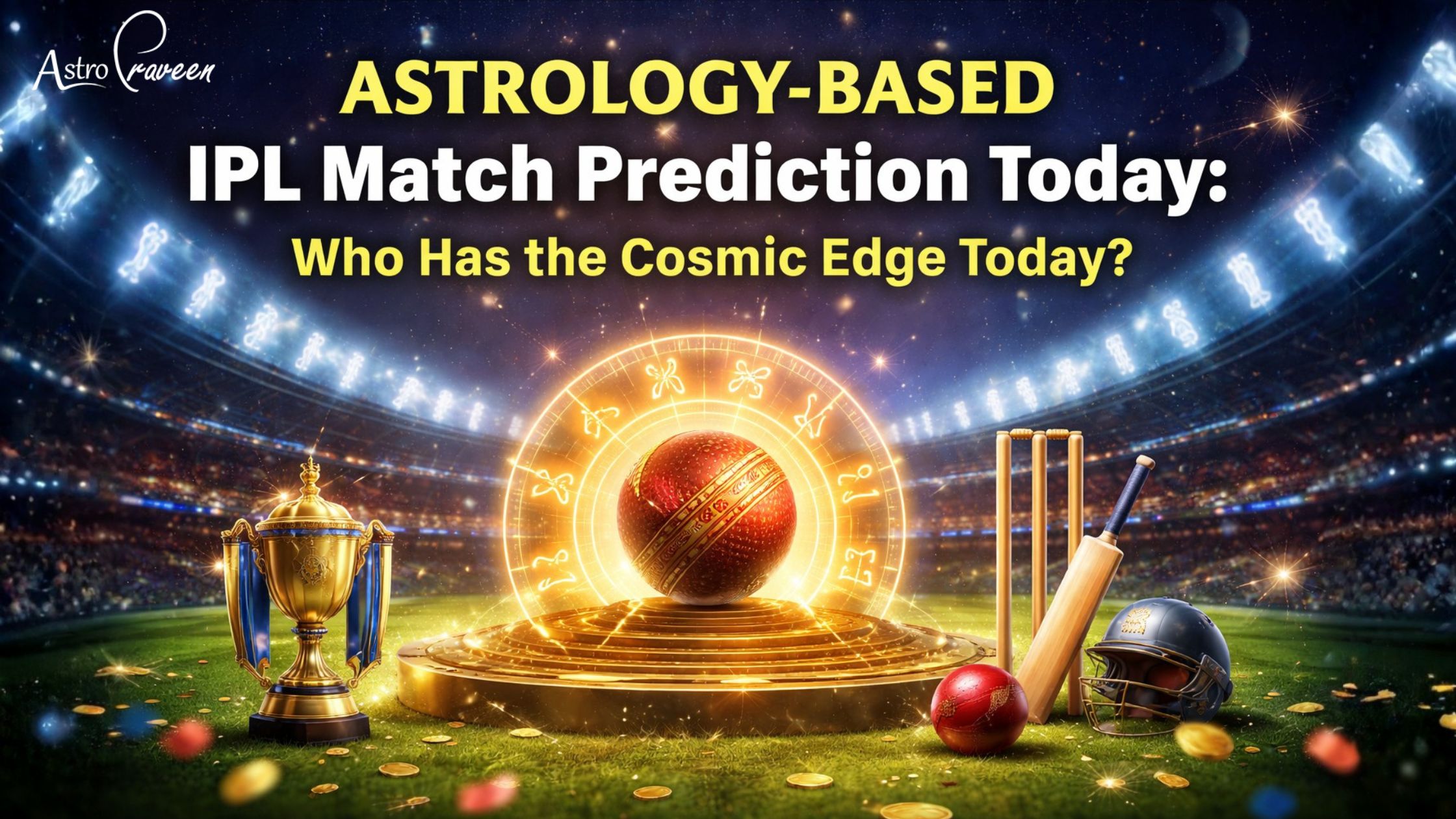 Astrology-Based IPL Match Prediction Today: Who Has the Cosmic Edge Today?