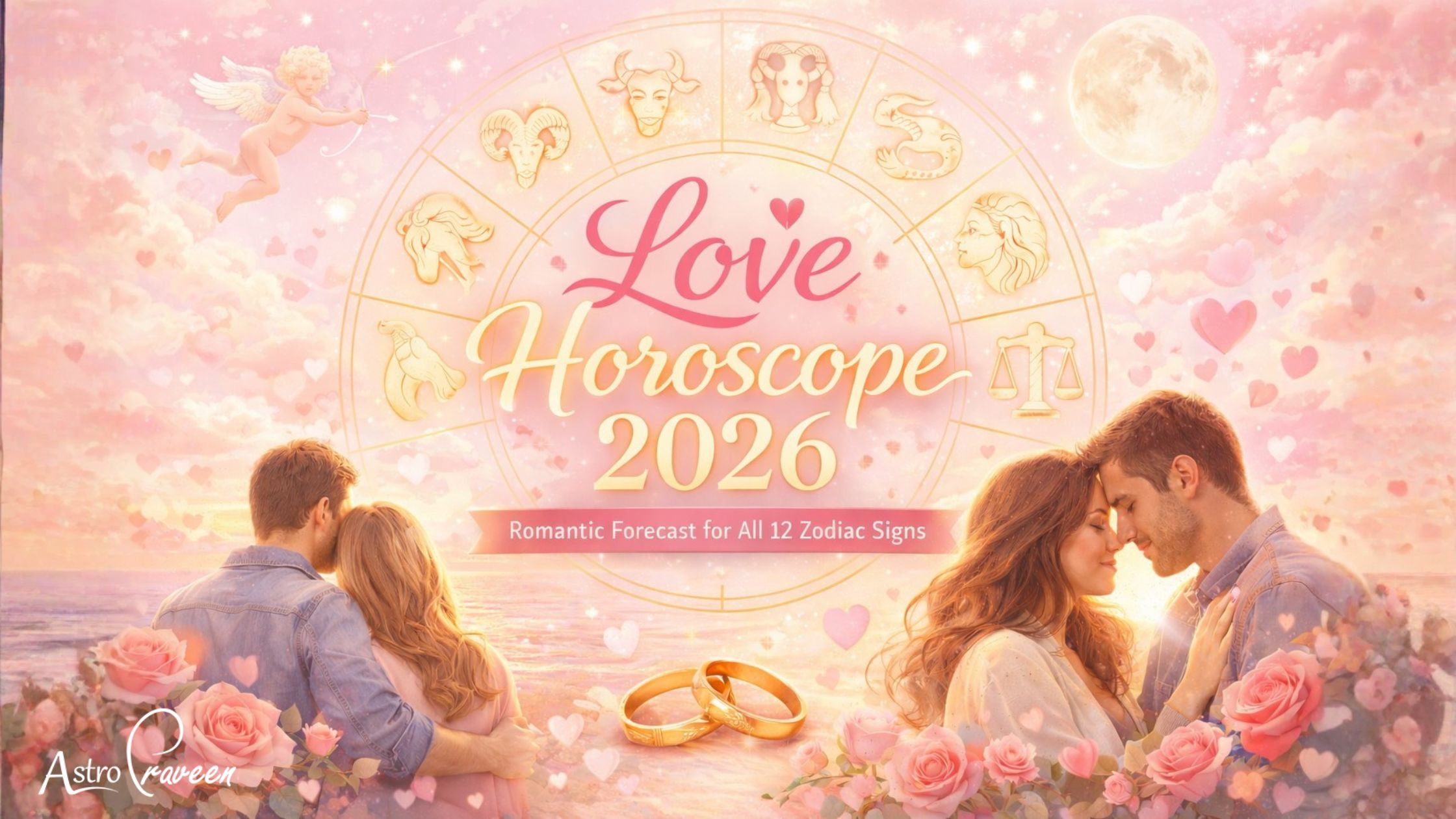 Love Horoscope 2026 Romantic Forecast for All 12 Zodiac Signs