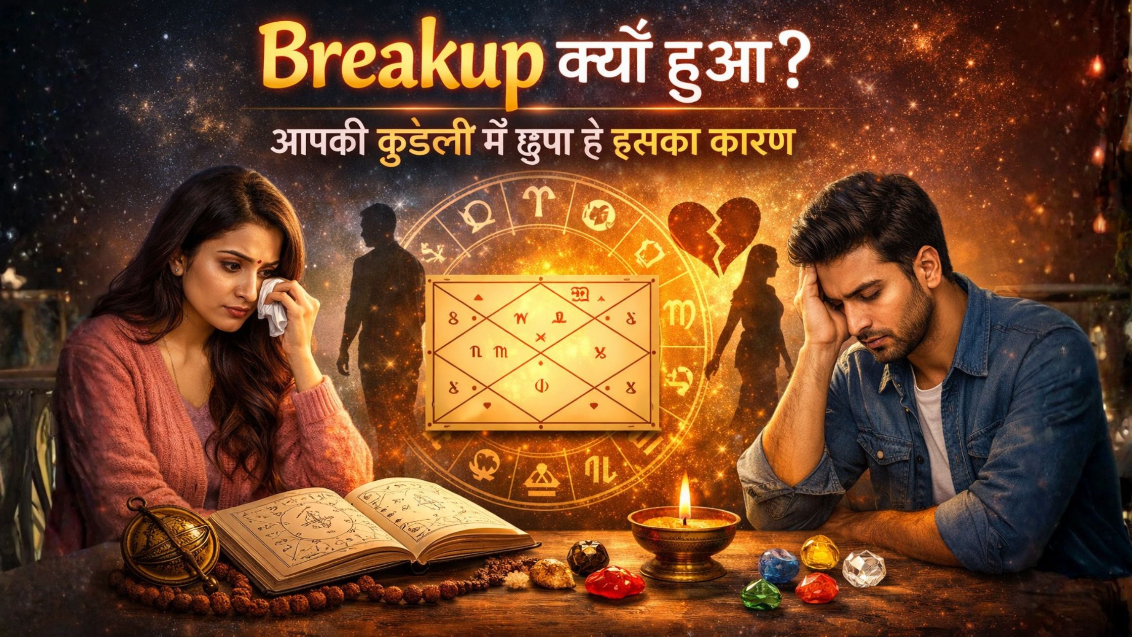 Breakup क्यों हुआ? आपकी कुंडली में छुपा है इसका कारण