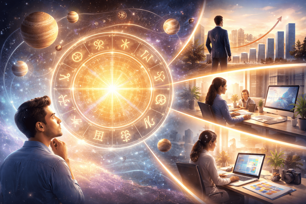 Career Future Using Date of Birth and Horoscope 