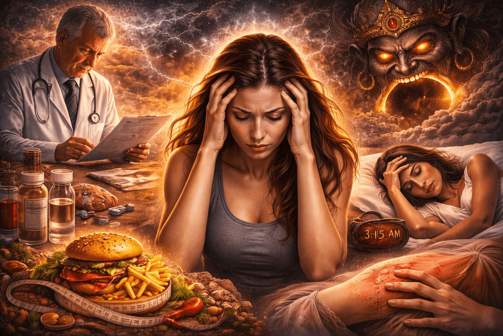 Health Problems Commonly Associated with Mahadasha of Rahu 