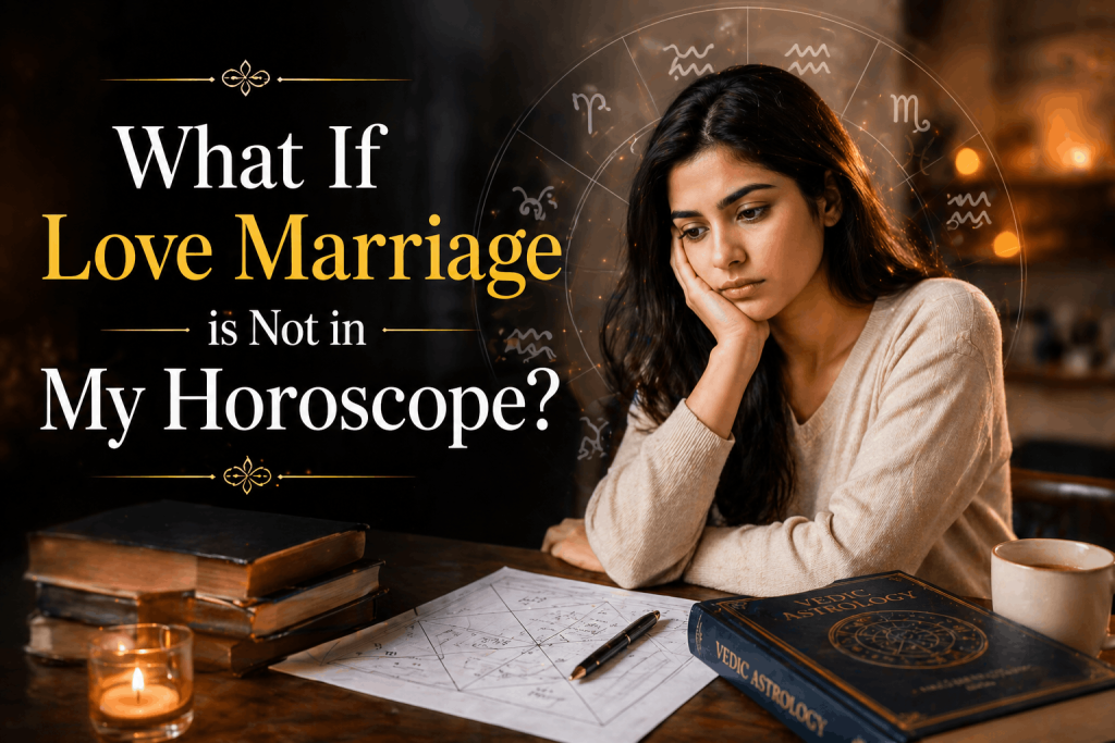 What If Love Marriage is Not in My Horoscope