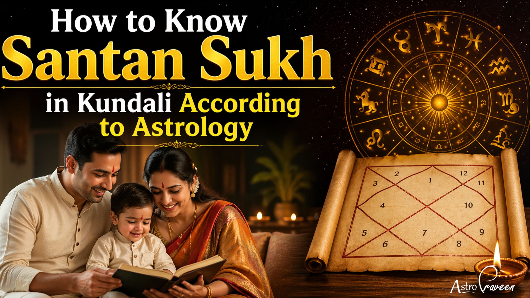 How to Know Santan Sukh in Kundali According to Astrology