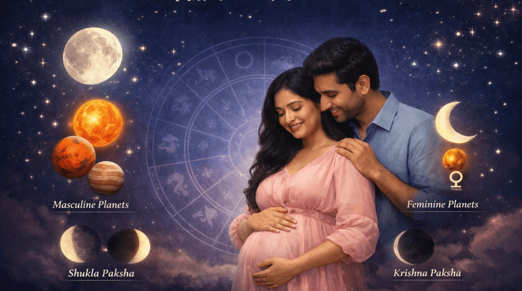 which paksha is good for conceiving baby boy