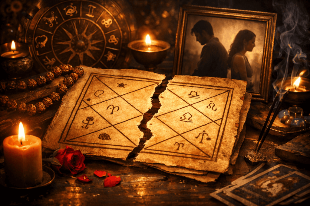 आपकी कुंडली में ब्रेकअप के संकेत 